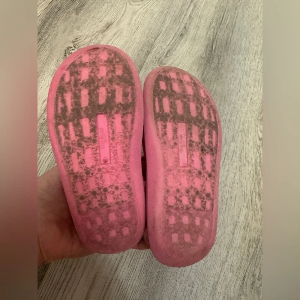 OshKosh B'gosh Pink and Blue Kids Mermaid Print Sandals